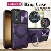 ราคา สําหรับ Tecno Pova Curve 5G สําหรับ Tecno Pova Curve PovaCurve TecnoPovaCurve LJ8k 2025 กันกระแทกเคสโทรศัพท์เกราะแหวนวงเล็บ Stent Push เลนส์กล้องป้องกันปกหลัง (44016389720)