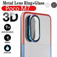 ราคา สําหรับ Poco M7 4G แหวนโลหะกล้องเลนส์ป้องกันฟิล์มสําหรับ Poco M7 plus pro M7plus M7pro M 7 PocoM7 plus PocoM7plus PocoM7 pro PocoM7pro กระจกนิรภัยคลุมทั้งหมดฟิล์มป้องกัน (43865222411)