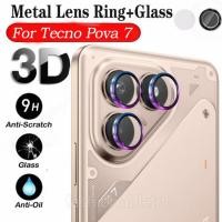 ราคา สําหรับ Tecno Pova 7 แหวนโลหะกล้องเลนส์ป้องกันฟิล์มสําหรับ Tecno Pova 7 Ultra pro 7Ultra 7pro Pova7 Ultra Pova7Ultra Pova7 pro Pova7pro กระจกนิรภัยคลุมทั้งหมดฟิล์มป้องกัน (43812132086)