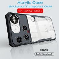 ราคา สําหรับ Nothing Phone3 สําหรับ Nothing Phone 3A Pro 3Apro Phone3A Pro Phone3Apro NothingPhone3 โปร่งใส TPU กันชนอะคริลิคเคสโทรศัพท์เกราะกันกระแทกปกหลัง (42162740361)