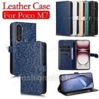 ราคา สําหรับ PocoM7 4G หนังสําหรับ Poco M7 plus pro M7plus M7pro M 7 PocoM7 plus PocoM7plus PocoM7 pro PocoM7pro Magnetic Bracket ปลอกกันกระแทกฝาหลัง (41815223299)