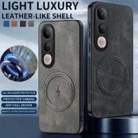 ราคา สําหรับ VivoV50Lite หนัง Matte Texture เคสโทรศัพท์สําหรับ Vivo V50 Lite V50Lite V 50 VivoV50 Lite VivoV50Lite 2025 ปลอก Soft TPU Edge ป้องกันกันชนกันกระแทกปกหลัง (41368461722)