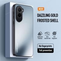 ราคา สําหรับ PocoM7 4G โลหะ Matte สําหรับ Poco M7 plus pro M 7 PocoM7 plus PocoM7plus PocoM7pro TPU อะคริลิคเคสโทรศัพท์ป้องกันลายนิ้วมือกล้องเลนส์ Protector กันกระแทกปกหลัง (40165581188)