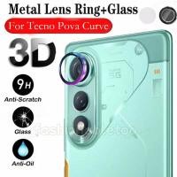 ราคา สําหรับ Tecno Pova Curve 5G แหวนโลหะกล้องเลนส์ป้องกันฟิล์มสําหรับ Tecno Pova Curve PovaCurve TecnoPovaCurve LJ8k 2025 กระจกนิรภัยคลุมทั้งหมดป้องกันฟิล์ม (40065260174)