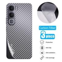 ราคา สําหรับVivoY21dกลับฟิล์มคาร์บอนไฟเบอร์สําหรับVivo Y21 d Y21d Y 21d VivoY21d Back Protectorฟิล์มนุ่มโปร่งใสคลุมทั้งหมดScratchทนหน้าจอสติกเกอร์ป้องกัน (28692174885)
