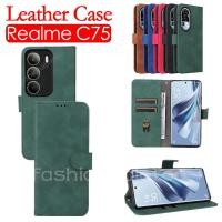 ราคา Flip หนังสําหรับ Realme C75X C71 C61 C63 C65 C67 C51 C53 C55 C 75 C 61 C 63 C 67 C 51 C 53 RealmeC75 RealmeC71 RealmeC63 Magnetic Bracket ปลอกกันกระแทกฝาหลัง (27969766664)