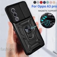 ราคา สําหรับoppo A5 A3 pro X A5pro A3pro A3X OppoA3 pro OppoA5pro OppoA3X OppoA3pro 4G 5G 2025 กันกระแทกเคสโทรศัพท์เกราะแหวนวงเล็บStent PUSHเลนส์กล้องปกหลัง (27955418764)