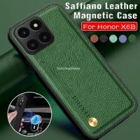 ราคา หนัง PU Texture เคสโทรศัพท์สําหรับ Honor X6B X6A X9A X9B X8A X8B X7A X7B X 6B X 9B X 8B X 7B X6B HonorX9B HonorX9B Soft TPU ป้องกันกันชน (27107440489)
