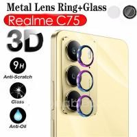ราคา แหวนโลหะกล้องเลนส์ป้องกันฟิล์มสําหรับRealme C75 C71 C61 C63 C65 C51 C53 C55 C 75 C 61 C 63 C 65 C 51 RealmeC75 RealmeC71 RealmeC63 กระจกนิรภัยคลุมทั้งหมดฟิล์มป้องกัน (26769739773)
