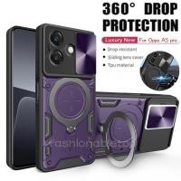 ราคา เคสสําหรับOppo A5 i pro x A5x A5i A5ipro A5pro OppoA5ipro OppoA5x OppoA5pro 4G 5G 2025 hockproofเคสโทรศัพท์เกราะแหวนยึดStent PUSHฝาครอบป้องกันเลนส์กล้อง (25992594545)