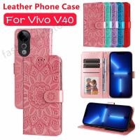 ราคา Flip หนังสําหรับ Vivo V40 pro Lite V40pro V40Lite V 40 VivoV40 pro VivoV40pro VivoV40Lite V2348 ขาตั้งแม่เหล็กผู้ถือปลอกกันกระแทกปกหลัง (24984697612)