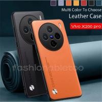 ราคา หนัง PU เคสโทรศัพท์สําหรับ Vivo X100 X200 pro mini FE X200pro mini X200promini X200FE VivoX200 pro VivoX200pro ปลอก Soft TPU Edge ป้องกันกันชนกันกระแทกปกหลัง (24037980299)