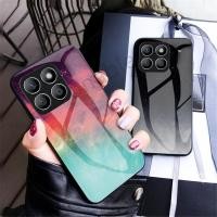 ราคา Gradientกระจกนิรภัยเคสโทรศัพท์สําหรับhonor X6B X6A X9A X9B X8A X8B X7A X7B X 6B X 9B X 8B X 7B X6B HonorX9B HonorX9B Soft TPU (28907762741)