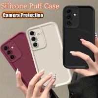 ราคา SAMSUNG สําหรับSamsungA17 5Gซิลิโคนเหลวเคสโทรศัพท์สําหรับSamsung Galaxy A07 LTE A17 A27 A37 A57 A07LTE SamsungA07 LTE SamsungA07LTEปลอกกล้องเลนส์ป้องกันกันกระแทกปกหลัง (57850890506)