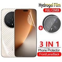 ราคา สําหรับ Magic8Pro 3 ใน 1 Hydrogel สําหรับ Honor Magic 8 Pro 8Pro Magic8 Pro Magic8Pro 2025 ด้านหน้าด้านหลัง Soft Screen Protector กล้องกลับเลนส์ป้องกันฟิล์ม (55650890993)