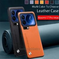 ราคา สําหรับ Mi17ProMax หนัง PU เคสโทรศัพท์สําหรับ Xiaomi 17 Pro Max 17Pro Max 17ProMax 1 7 Xiaomi17 pro Xiaomi17Promax ปลอก Soft TPU Edge ป้องกันกันชนกันกระแทกปกหลัง (53800133010)