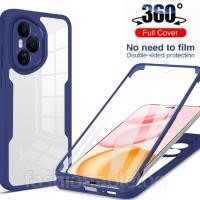 ราคา 360 ป้องกันเคสโทรศัพท์สําหรับ Honor 400 pro Lite 4 00 Honor400 pro Honor400pro Honor400 Lite Honor400Liteปลอกคู่ซิลิโคนใสซิลิโคนTPUกันกระแทกกันชนปกหลัง (42555560100)