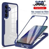 ราคา SAMSUNG สําหรับSamsungS25FE 5G 360 ป้องกันเคสโทรศัพท์สําหรับSamsung Galaxy S25 FE S25FE S25 S25Plus S25Ultra S25Edgeปลอกคู่Clear Soft Silicon TPUกันกระแทกกันชนปกหลัง (42419894785)