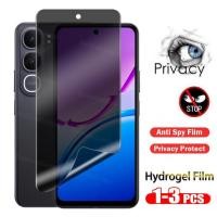 ราคา สําหรับVivoY21d Anti spy Hydrogelฟิล์มสําหรับVivo Y21 d Y21d Y 21d VivoY21dความเป็นส่วนตัวป้องกันหน้าจอAnti Peepฟิล์มด้านหน้านุ่ม (42221412180)