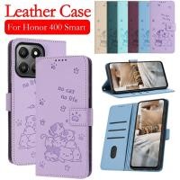 ราคา สําหรับ Honor400Smart Flip หนังสําหรับ Honor 400 สมาร์ท 400smart 400pro 400Lite Honor400 สมาร์ท Honor400pro Honor400Lite ขาตั้งแม่เหล็กผู้ถือปลอกกันกระแทกฝาหลัง (41417691905)