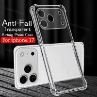 ราคา สําหรับ iphone17promax 2025 สําหรับ iphone 17 Pro Max 17ProMax 1 7 iphone17 Pro iphone17promax iphoneAir สี่มุมซิลิโคนเคสโทรศัพท์กล้องเลนส์ป้องกันกันกระแทกปกหลัง (40270655631)