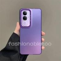 ราคา ปลอกสําหรับ Vivo Y200 Y19s Y29S Y 200 Y 19s Y19 SY 29 VivoY200 VivoY19s VivoY29S 4G 5G 2024 Frosted Hard เคสโทรศัพท์แฟชั่น Minimalist เลเซอร์กันกระแทกฝาหลัง (29215847413)