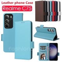 ราคา Flip หนังสําหรับ Realme C75 C71 C61 C63 C65 C67 C51 C53 C55 C 75 C 61 C 63 C 65 C 67 C 51 C 53 C 55 RealmeC75 RealmeC61 Magnetic Bracket ปลอกกันกระแทกฝาหลัง (27469758324)