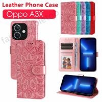 ราคา Flip หนังสําหรับ Oppo A3X 3X A3 X A3 pro A3pro OppoA3X OppoA3pro ขาตั้งแม่เหล็กผู้ถือปลอกกันกระแทกฝาหลัง (27158029488)