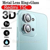 ราคา สําหรับRedmi15C 5G Glitterเพชรโลหะแหวนกล้องเลนส์ป้องกันฟิล์มสําหรับRedmi 15 C 15C 1 5 Redmi15 C Redmi15C 2025 กระจกนิรภัยคลุมทั้งหมดป้องกันฟิล์ม (25896569328)