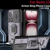 ราคา ปลอกสําหรับ OPPO Reno 12 13 Pro 13pro 12Pro Reno12 Reno13 Pro Reno13Pro Reno12Pro 5G 2024 2025 เกราะแหวนวงเล็บเคสโทรศัพท์ Stent Push เลนส์กล้องกันกระแทกฝาหลัง (25782708053)
