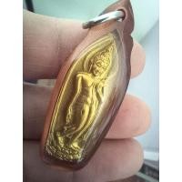 ราคา พระนางพญา ปางลีลา ปี 2514 เนื้อ กะไหล่ทองเดิม เลี่ยมเก่า พระบ้านแท้ (25891019830)