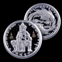 ราคา เหรียญ ท้าวเวสสุวรรณ หลังปลาตะเพียนคู่ ปี 2565 เนื้อเงินแท้ วัดพระศรีรัตนมหาธาตุ พิษณุโลก มีโค้ด มีกล่อง รับประกันพระแท้ (19584846656)