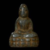 ราคา พระพุทธหลวงพ่อดำ เนื้อตะกั่ว พิมพ์ปางสมาธิ ฝังเขี้ย วหมาป่า วัดกุฎิ จังหวัดปราจีนบุรี rs (29291370306)