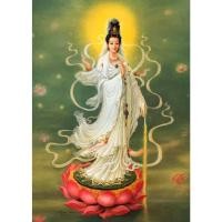 ราคา ภาพมงคลเจ้าแม่กวนอิม รูปภาพติดผนังเพื่อสักการะบูชาขนาดภาพ 15x21 นิ้ว หรือ 38 cm x 54 cm (16376357033)