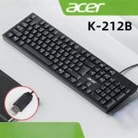 ราคา Acerโน้ตบุ๊กคอมพิวเตอร์เดสก์ท็อปแบบมีสายภายนอกคีย์บอร์ดพิมพ์สำหรับสำนักงานสากล (29626330538)