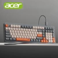 ราคา Acer OKW222 คีย์บอร์ดและเมาส์แบบมีสายชุดเกม e sports office สากลส่องสว่างภายนอก (27923081339)
