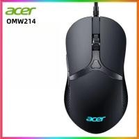 ราคา Acer OMW214 เมาส์สำหรับเล่นเกมแบบมีสาย เมาส์เดสก์ท็อปแบบปรับได้ 6400DPI (26012174950)