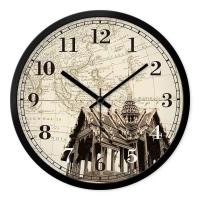 ราคา นาฬิกาแขวนผนัง สไตล์วินเทจ หน้าปัดใหญ่ ขนาด 12นิ้ว ลายชัดภาพคม บอกเวลาแม่นยำ สำหรับตกแต่ง (28438864858)