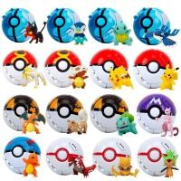 ราคา โมเดลฟิกเกอร์ อนิเมะ Tomy Pokemon Ball Pokeball Pikachu Squirtle Pocket Monster Variant Pokémon Elf Ball ของเล่นสําหรับเด็ก (25000346593)