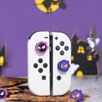 ราคา Pokemon Gastaly Luminous เคสซิลิโคนสําหรับ Nintendo Switch Joy con NS Oled PS4 5 NS Pro Controller Gamepad Thumbstick กรณีหมวก (28054279453)