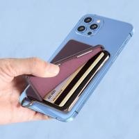 ราคา Magnetic Busines Card Holder ขาตั้งซิลิโคนช่องใส่การ์ด MagSafe กระเป๋าสตางค์ Bracket Grip Kickstand กระเป๋าสําหรับ iPhone (25632230527)