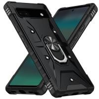 ราคา Hard Strong Finger Ring Case สําหรับ Pixel 8A Pixel 6A 7 Pro 8 Anti Shock โทรศัพท์มือถืออุปกรณ์เสริมสําหรับ Pixel 6A (45650740386)