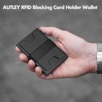 ราคา กระเป๋าสตางค์ใส่บัตรโลหะอลูมิเนียม rfid Blocking Pop Up กระเป๋าสตางค์สไตล์มินิมอลสําหรับผู้ชาย กระเป๋าสตางค์อัจฉริยะกระเป๋าหน้า (26766672029)