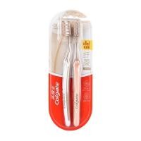 ราคา Colgate Slender Dazzling Gold 1 1 ผสม 2 ชิ้นแปรงสีฟันนุ่มแปรงสีฟันสําหรับผู้ใหญ่ Family Pack ทําความสะอาดล้ําลึก 1019hw (40975008069)