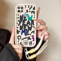 ราคา เคสสำหรับ OPPO A15 A15s A35 เคสโทรศัพท์บุคลิกภาพสามสีซิลิโคนสายคล้องกันกระแทก (50901401333)