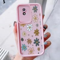 ราคา เคสสำหรับ VIVO Y02 Y02A Y02s Y02T เคสโทรศัพท์ดอกไม้สามสีซิลิโคนกันกระแทก (44257868215)