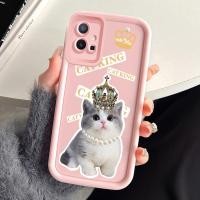 ราคา เคสสำหรับ VIVO Y75 Y55 5G Y55s Y33s Y33e Y30 5G Y52T T1 5G เคสโทรศัพท์มงกุฎแมวสุนัขสามสีซิลิโคนกันกระแทก (44006999912)