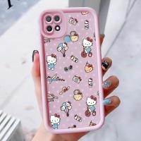 ราคา เคสสำหรับ OPPO A15 A15s A35 เคสโทรศัพท์แมวน่ารักสามสีซิลิโคนกันกระแทก (43822230370)