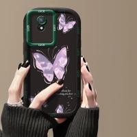 ราคา เคสสำหรับ VIVO Y02 Y02A Y02T Y11 2023 เคสโทรศัพท์ผีเสื้อกันกระแทกป้องกันการตก (43811002248)