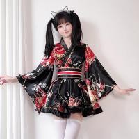 ราคา ชุดคอสเพลย์กิโมโนสไตล์ญี่ปุ่นดั้งเดิม พิมพ์ปรับปรุงยูกาตะ สวมใส่ได้อย่างเหมาะสมในโอกาสสำคัญหรือสวมใส่ประจำวัน (43472841306)